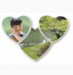 Heart Ceramic Photos Memorial