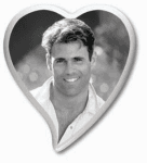 Personalized Photo Heart Shape Ceramic Plaques - View 5