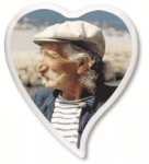 Personalized Photo Heart Shape Ceramic Plaques - View 8