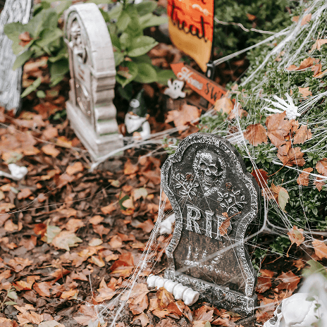 Skilled stonemason working on a granite memorial